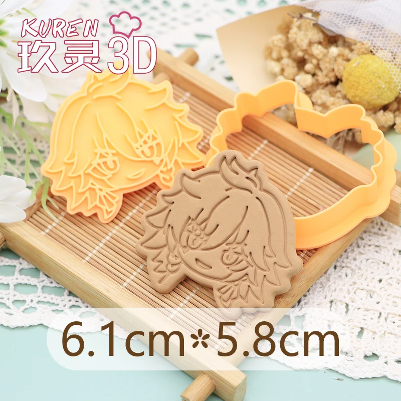Honkai:Star Rail Phainon Mydie Cake Tool Cookie Cutter Christmas Cutters Biscuit Stamp Fondant Mould Baking Sugarcraft Molds