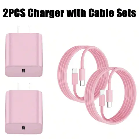 2 पीस फास्ट चार्जिंग USB टाइप C चार्जर केबल सेट के साथ US प्लग PD QC3.0 क्विक चार्ज वॉल अडैप्टर iPhone 14 लैपटॉप लाइटिंग के लिए 10 best sales लैपटॉप चार्जर - №5