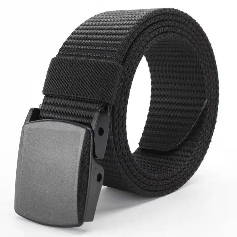 AttireTroveAutomatic Buckle Nylon Belt Outdoor Hunting Multifunctional Tactical Canvas Belt High Quality Men Belt