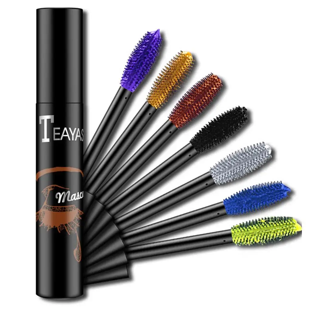 Thickening Eyelash Mascara 3D Effect Waterproof Volume Curling Eye Makeup for Salon Daily Use