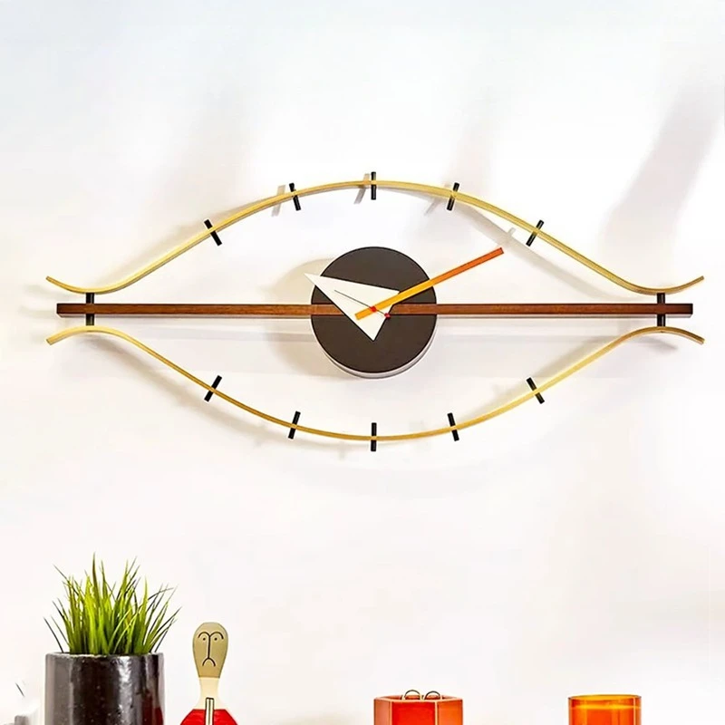 Nordic Wall Clocks Wall Art Decoration Clock Living Room Minimalist Clocks Elegant Silent Mechanism Watch Aesthetic Decor Items