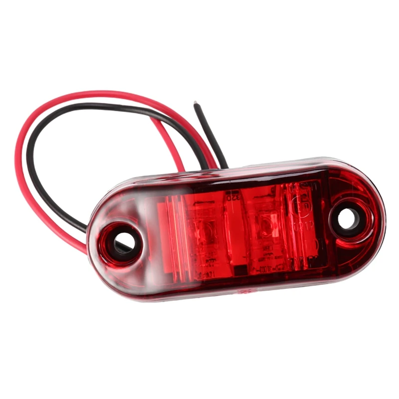 4 X 2 LED Red/Green Marine Boat Navigation Lights 10-30V Boats Running Light Truck Van Side Light