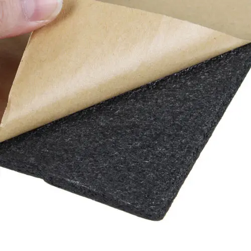 40pc 5MM Sound Deadener Heat Insulation Mat Car Van Sound Proofing Deadening Insulation Car Hood Insulation Silent Door Wall