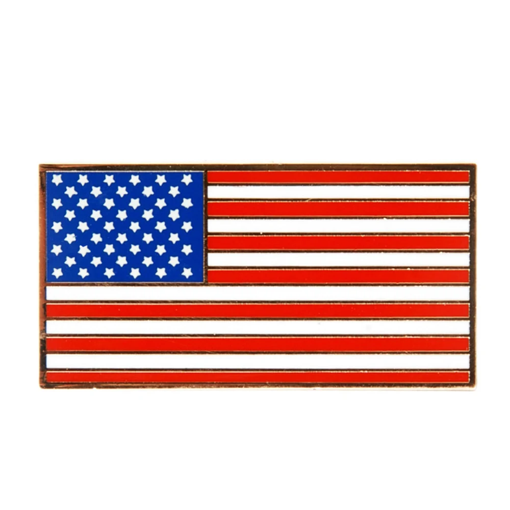 

AMERICAN US FLAG LAPEL PIN United States USA Hat Tie Badge Pin Brooch