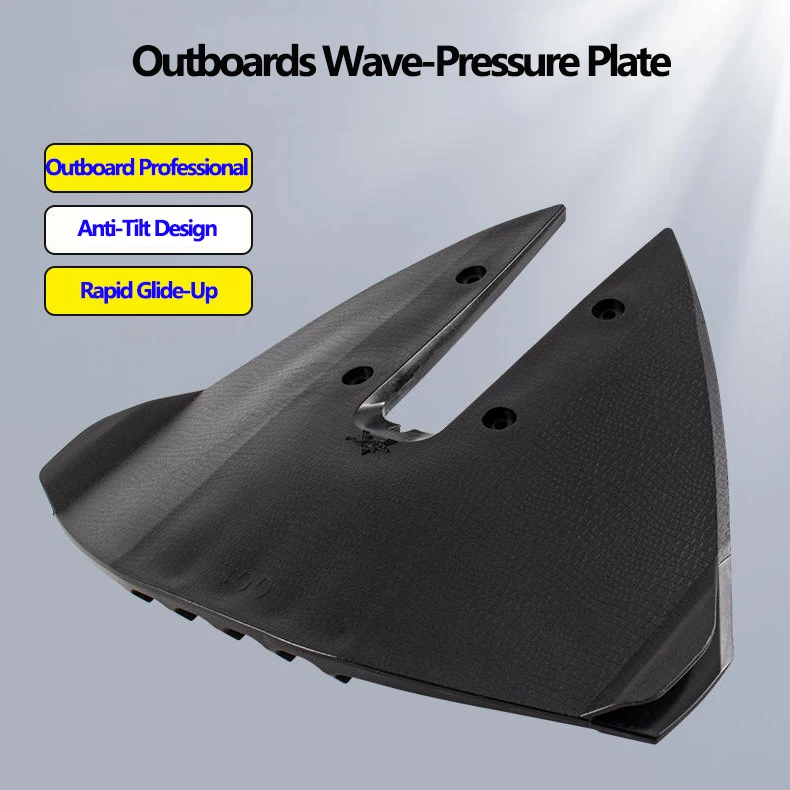 

New Outboard Motor Wave-Pressure Plate Skipping Wing Wave-Pressed Panel Speedboat Launching Wing Plate Yacht Accessories