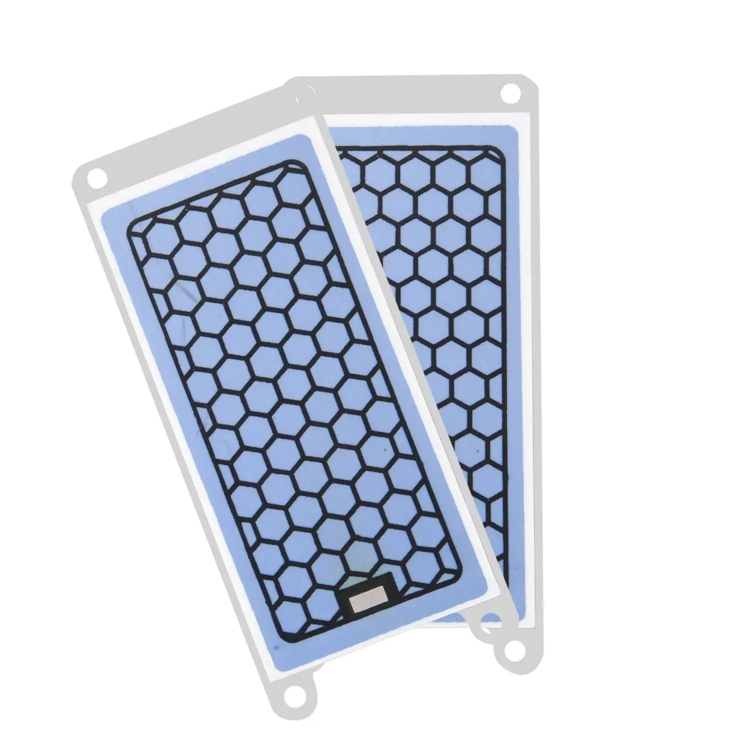 เครื่องผลิตโอโซนเซรามิกแบบพกพา2ชิ้น Parts-5G เครื่องกรองอากาศน้ำในตัวเครื่องทำโอโซนแผ่นเซรามิกแบบสองชั้น