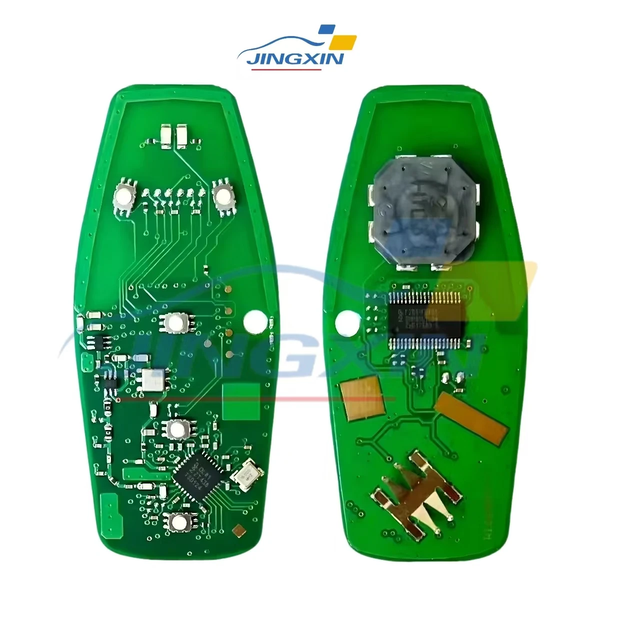 Jingxin llave remota de coche inteligente 902Mhz para Ford Fusion Explorer Edge Mustang 2013 2014 2015 2016 2017 M3N-A2C 31243300   Llave de chip ID49