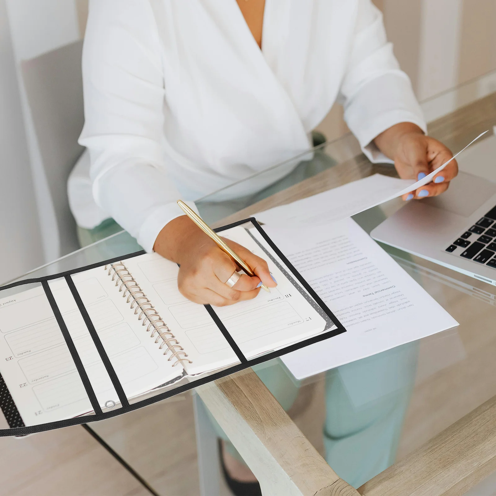 : Maniche cancellabili a secco