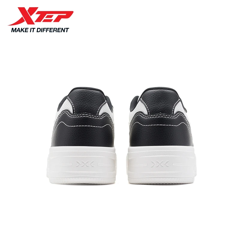 Xtep Couple Sports Board Shoes Thick Soled Height Increasing Women's Casual Shoes Fashionable Sports Shoes 874219310020