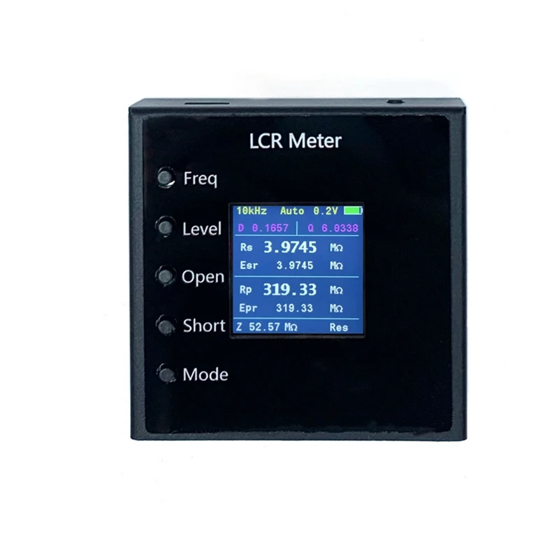 LCR- P1 100KLCR Tester Mini Smart Tweezers LCR SMD ESR Tester Resistance Capacitance Inductance Continuity Tester