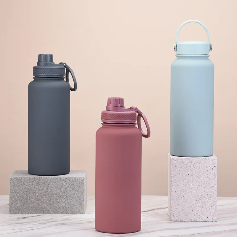 

1000ML Double Wall Stainless Steel Thermos Vacuum Flasks Portable Outdoor Sports Water Bottle Insulated Thermal Bottle