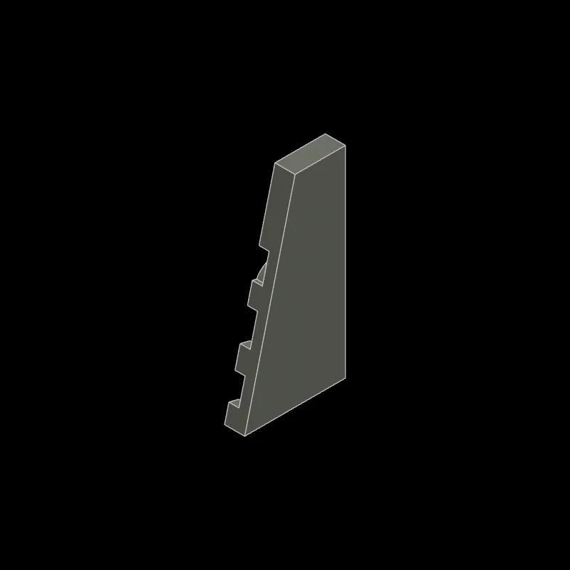 MOC 10 pièces carrelage plat spécial 2x4 blocs de construction gauche Kit de briques troisième partie D175A maison Compatible panneau panneau particules jouet cadeau