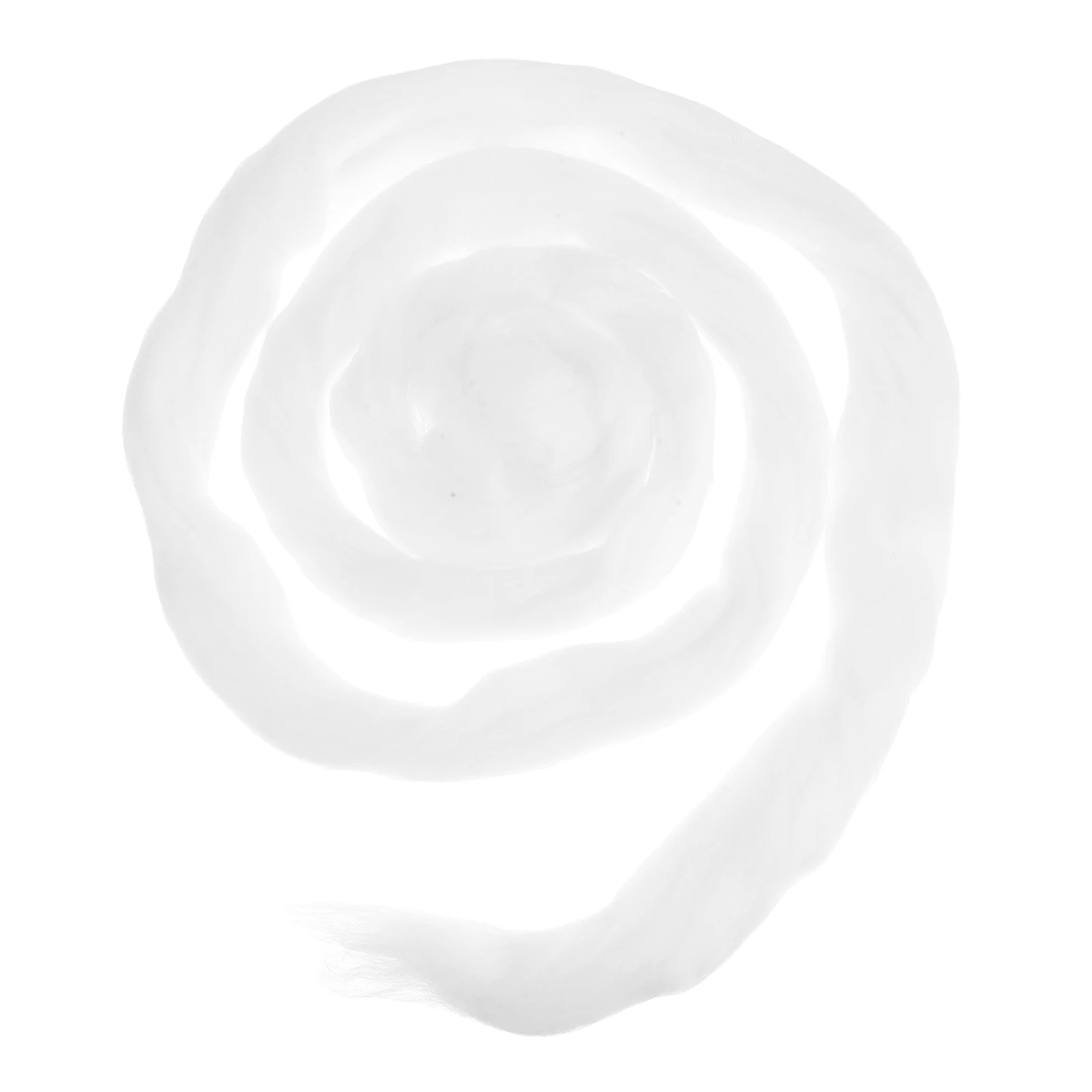 

Needle Felt Material Bag Chunky Yarn White Roving Wool Craft Weaving Projects Supplies Felting DIY Kits Soft handmade