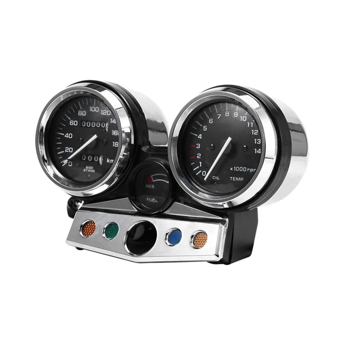 

Motorcycle Street Car Speedometer Gauge Tachometer Gauge for CB400 1995-1998 White Pointer