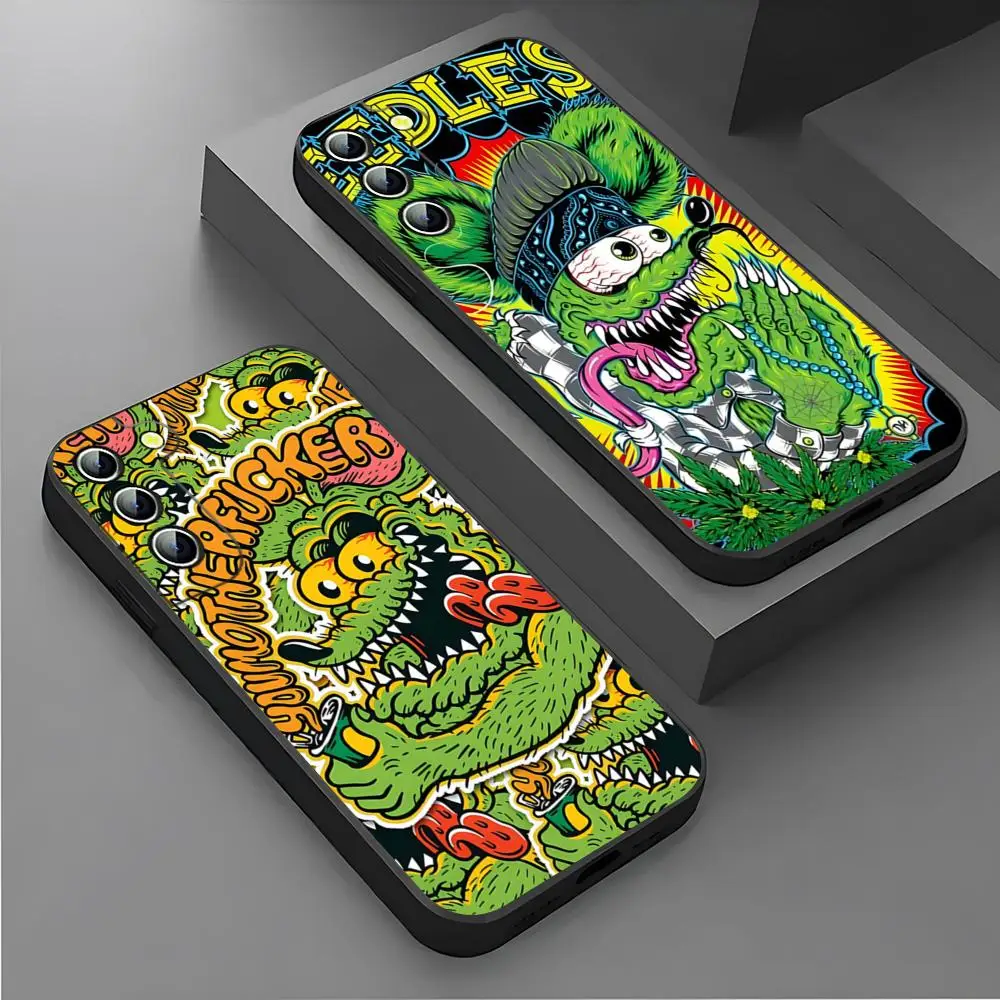 Tales Of The Rat Fink Phone Case for Samsung S24 Ultra S22 S23 S20 Fe S21 Plus Galaxy A54 A34 A24 A53 M54 Note 20 Back Cover