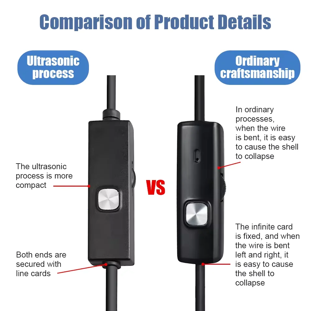 Dearsee 3.9mm Android Snake Camera720P Borescope Inspection Camera USB Camera  Endoscope Inspection Camera Endoscope for Cars