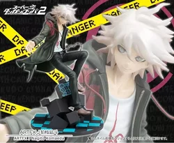 100% オリジナル: アニメdanganronpa nagito komaeda 21センチメートルpvcアクションフィギュアアニメフィギュアモデルおもちゃフィギュアコレクション人形ギフト