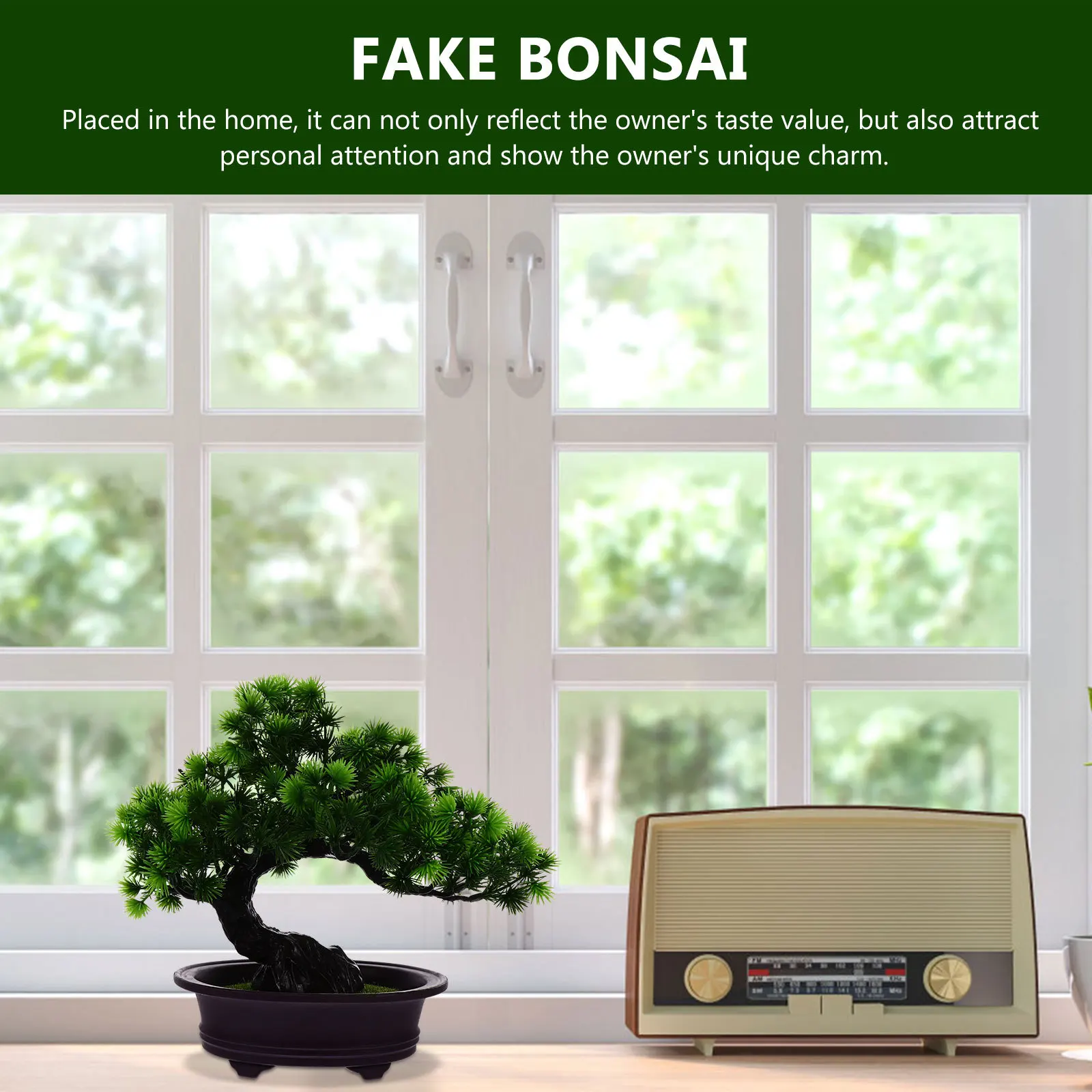 

Simulation Welcome Pine Artificial Bonsai Home Hotel Club Restaurant Decoration Realistic Stylish Personality Exquisite