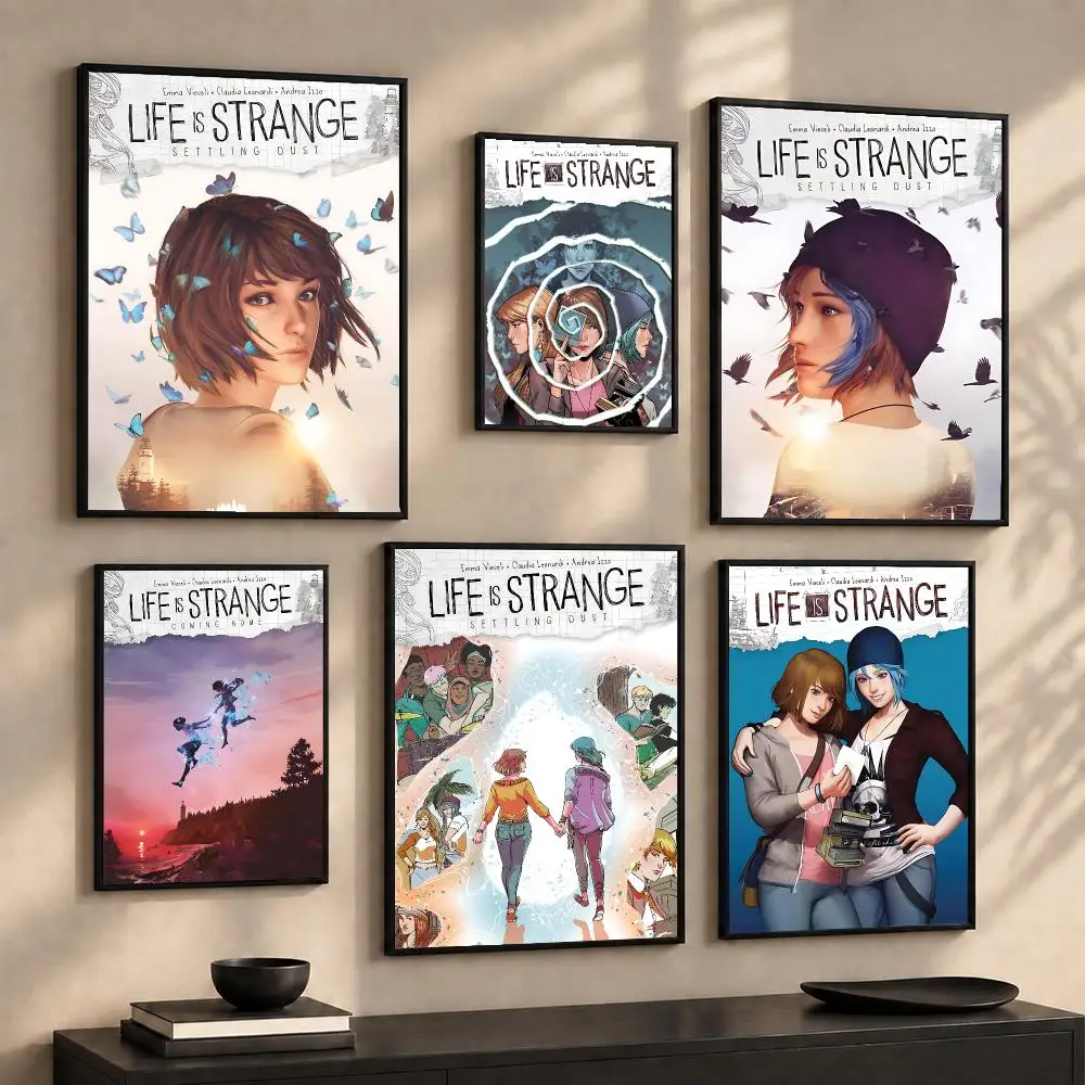 Video Game L-Life Is S-Strange Painting Calligraphy Canvas Wall Art Prints for Living Room Bedroom Home Decor Gift
