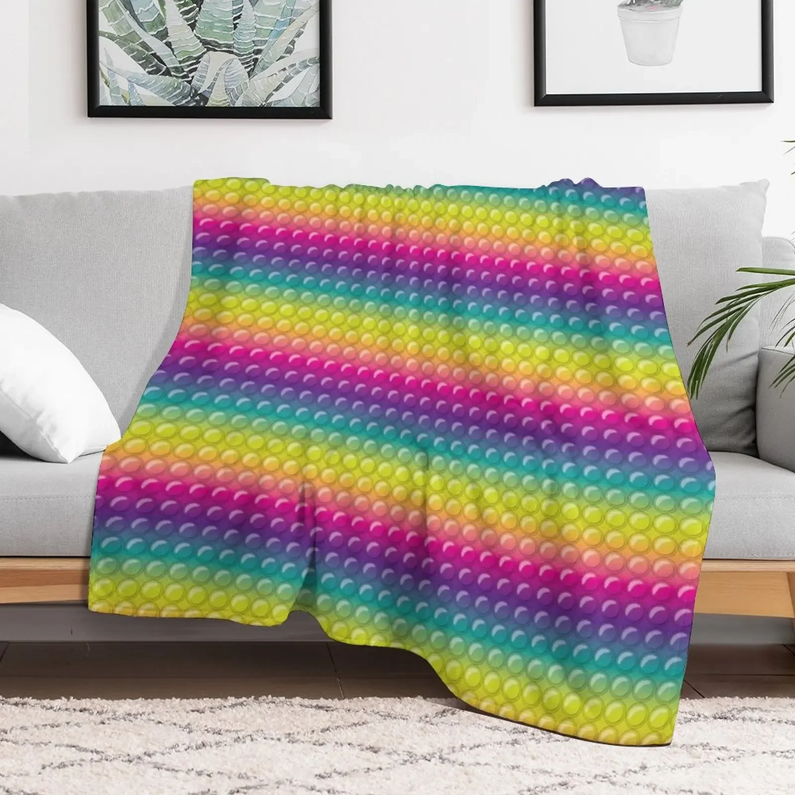 POPit Throw Blanket halloween Loose Blankets