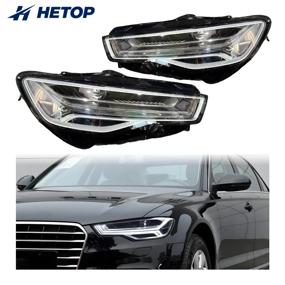 A6 C7 2016-2018 LED Front Headlight Assembly Auto Lighting System Accessories OEM 4G0941783 4G0941784
