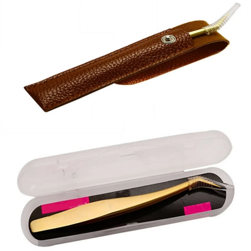 High-precision Color Grafting Lashes & Blooming Eyelash extention Stainless Steel Professional tweezer for Eyelash beautician