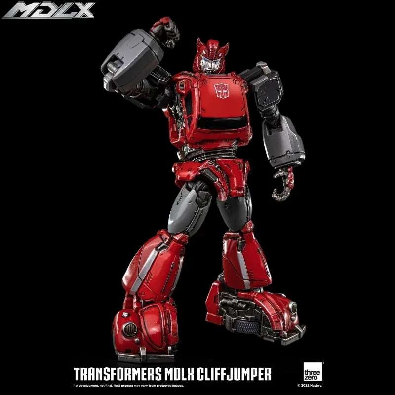 In Stock  Original ThreeZero 3A G1 MDLX Cliffjumper High Quality 36 Places To Move 12CM Action Figure with Box view 4