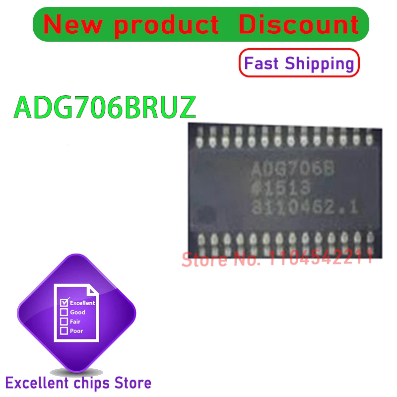 

10PCS/LOT ADG706BRUZ ADG706BRU ADG706B ADG706 SOP New Original in Stock