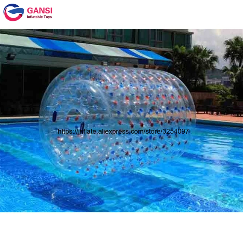 PVC Tarpaulin Inflatable Water Roller Pool Float Water Rolling Ball Water Walking Ball