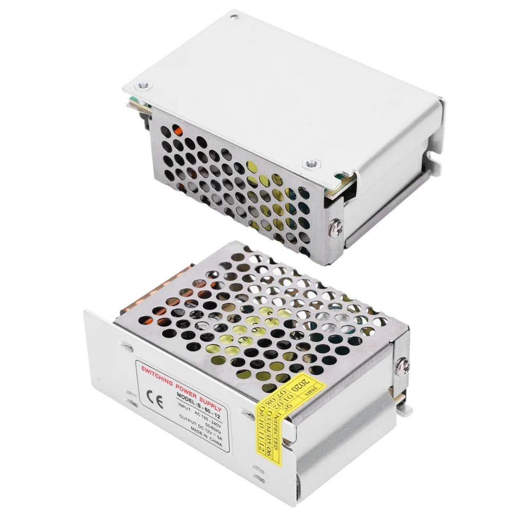 

Бытовая техника DC 12 В, адаптер питания AC100-240 В, источник питания из алюминиевого сплава, импульсный светодиодный драйвер, компьютерный проект