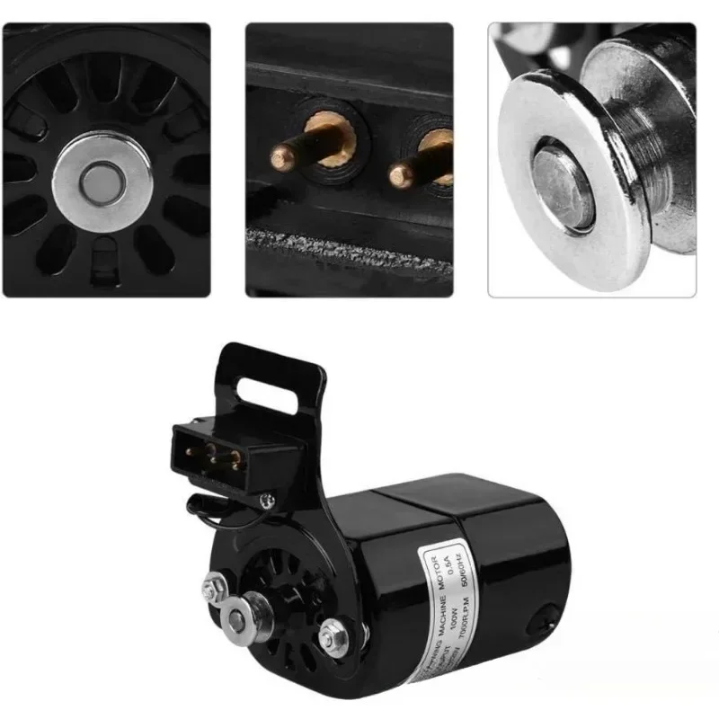 Sewing Machine Small Motor Sewing Machine Motor 220V100W 180W250W Energy-saving Silent Wire Copper Core