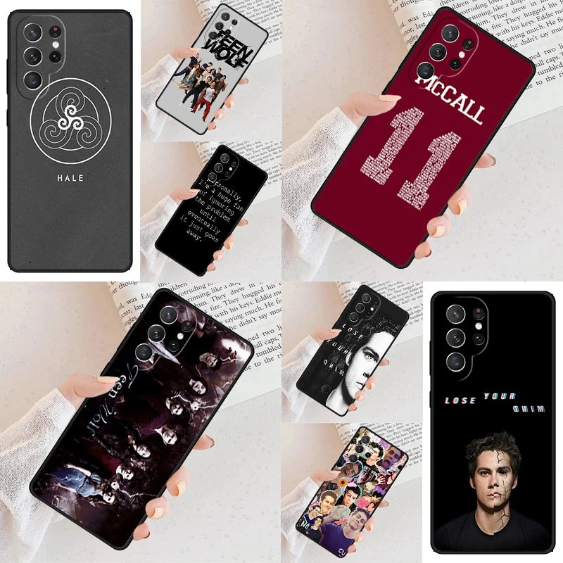 Dylan O'Brien Teen Wolf quotes Phone Case For Samsung Galaxy S24 S23 S22 S21 Ultra S10 Note 10 Pro S20 Plus FE S9 S8 Cover