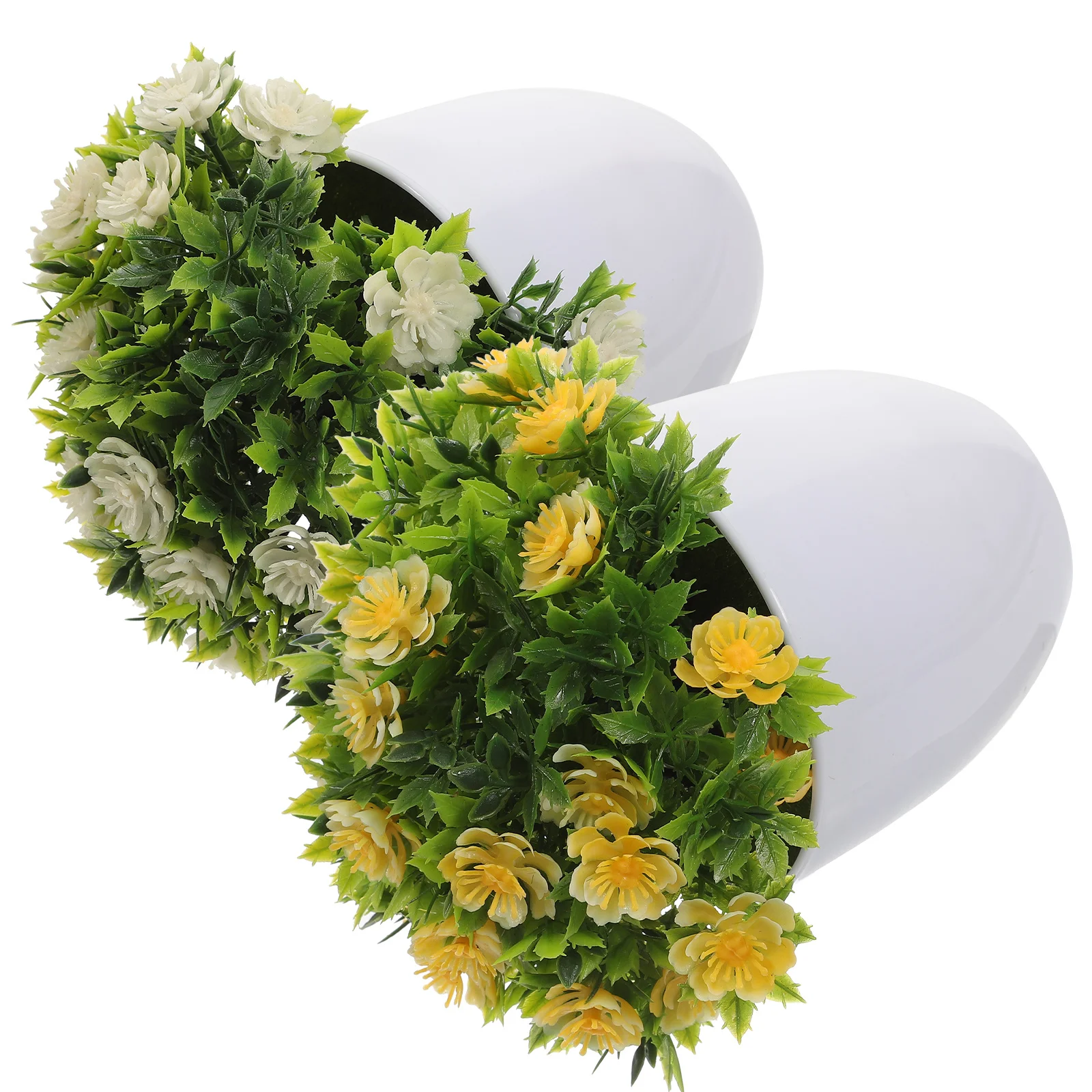 

2Pcs Realistic Artificial Bonsai in Pot Premium Faux Green Plants for Indoor Home Decor Living Room Study Room Table Top