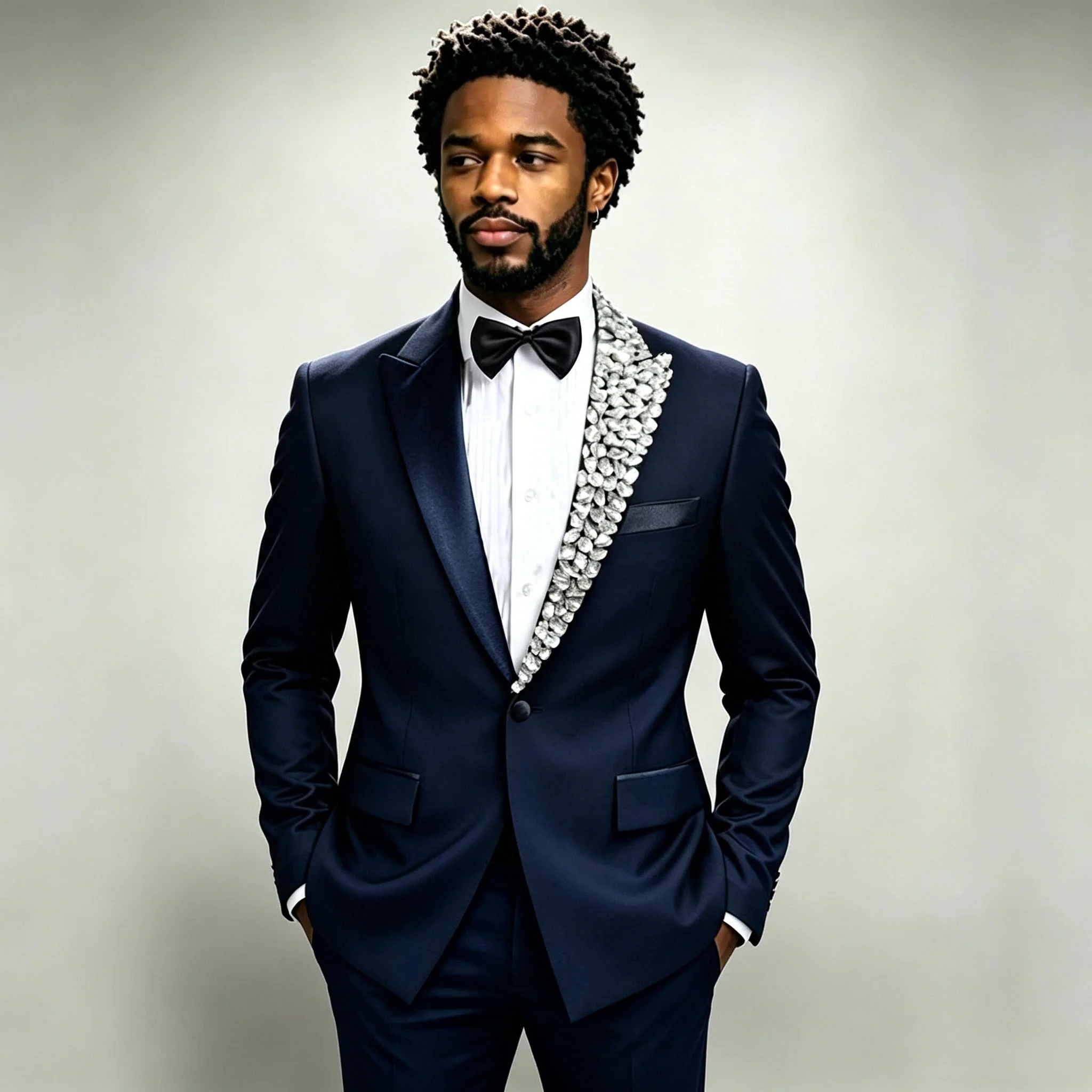 Luxury Burgundy 2 Piece Sets Suit Men Formal Wear Single Breasted Prom Blazer Customized Crystals Groom Wedding Tuxedos Attire