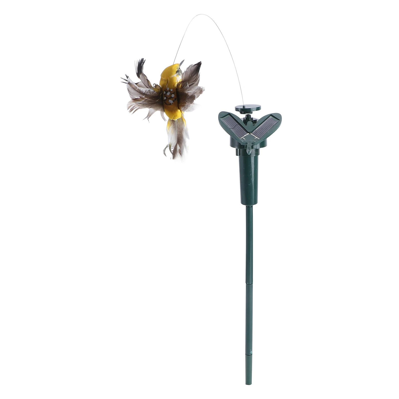 

Solar Powered Butterflies Green Plant naments Flowerpot Vase Decor Simulation Hummingbird Rods Plastic Crafts Gardening Bonsai