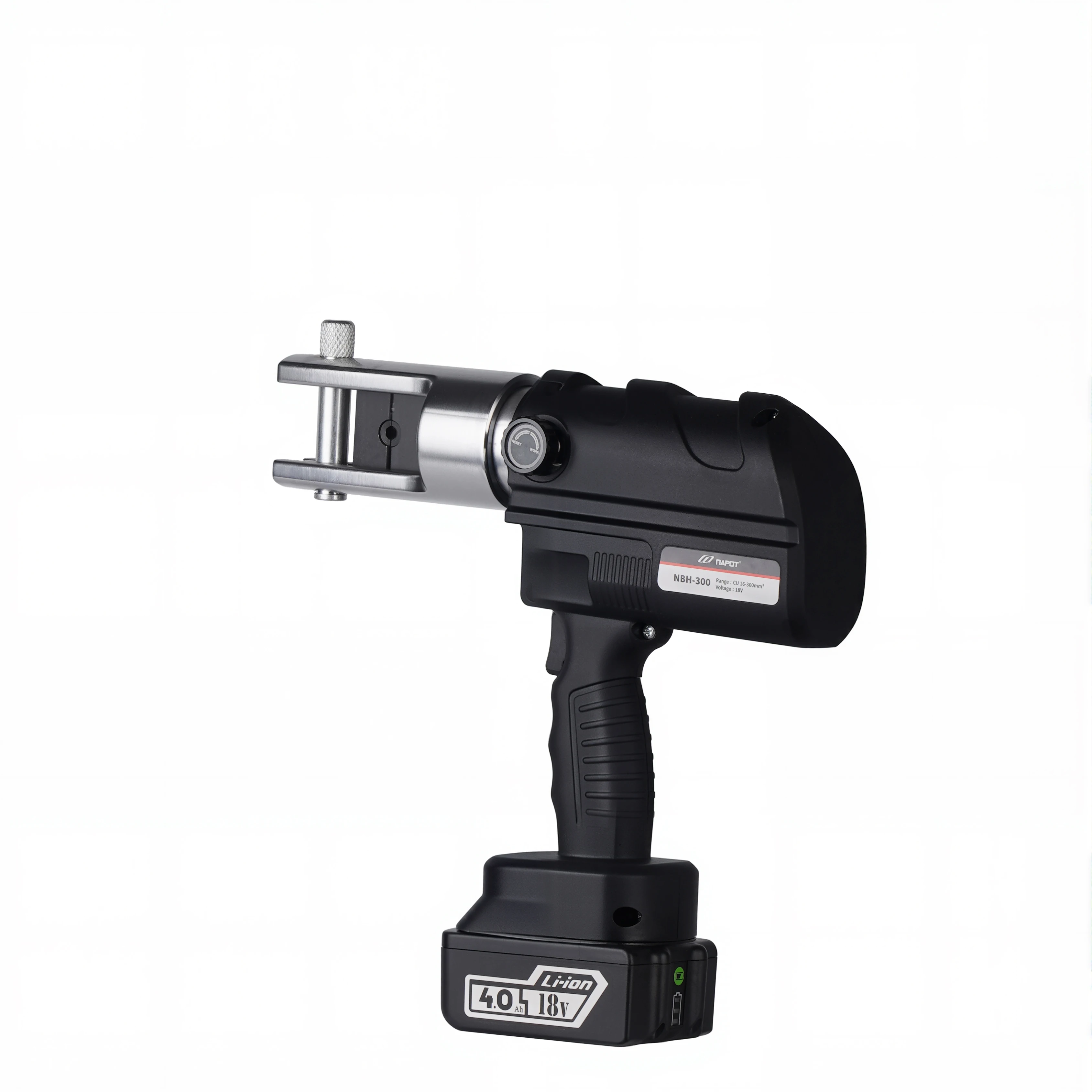 

NBH-300 Электрический обжимной инструмент для кабельных наконечников Гидравлический обжимной инструмент с батарейным питанием