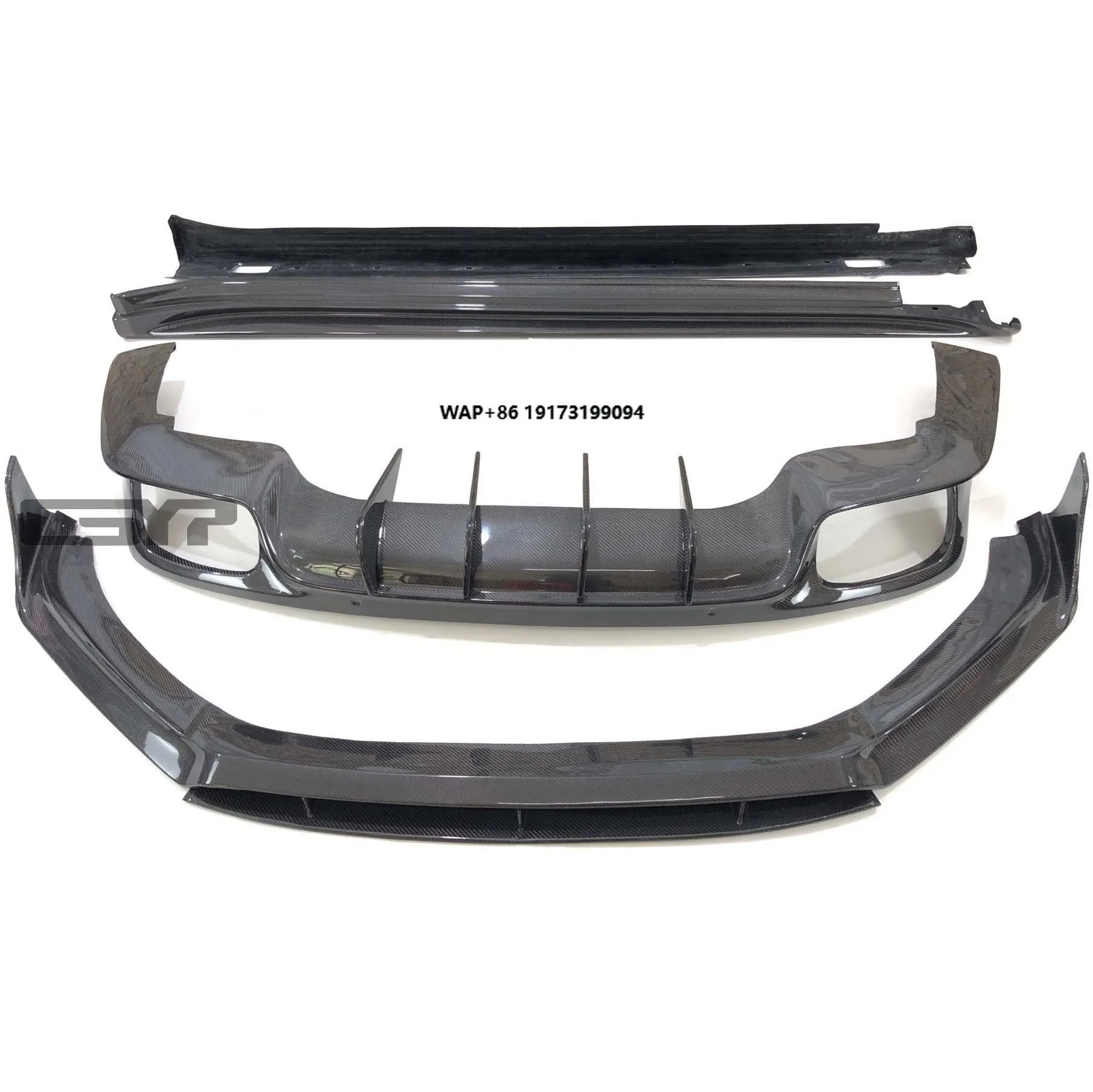 

Carbon Fiber Body Kit for Pananmera 971 with Front Lip Side Skirts Rear Diffuser