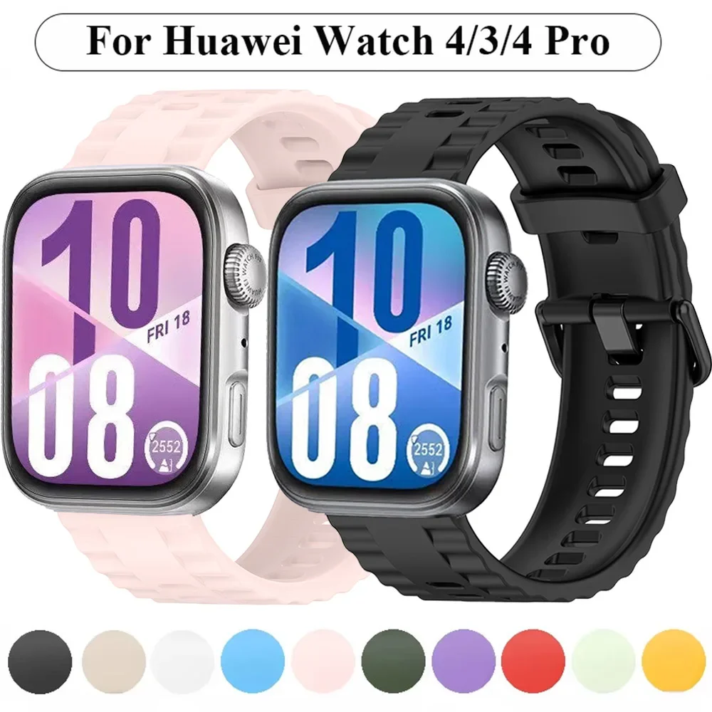 Silikonarmband für Huawei Watch Fit 5/4/3 Offizielles 1:1-Armband Ersatzarmband für Huawei Watch Fit 5/4 Pro Belt Correa