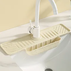 Neue Silikon Wasserhahn Matte Küchen spüle Zubehör Gadgets langlebige Spüle Spritz schutz Pad Bad Arbeits platte Schutz