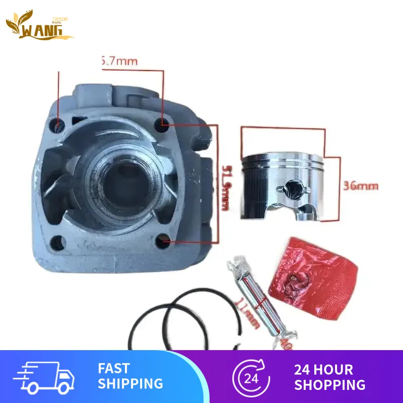 

6200 Cylinder Piston Kit For ZENOAH G6200 Chinese 62CC Chainsaw Parts Garden Tool