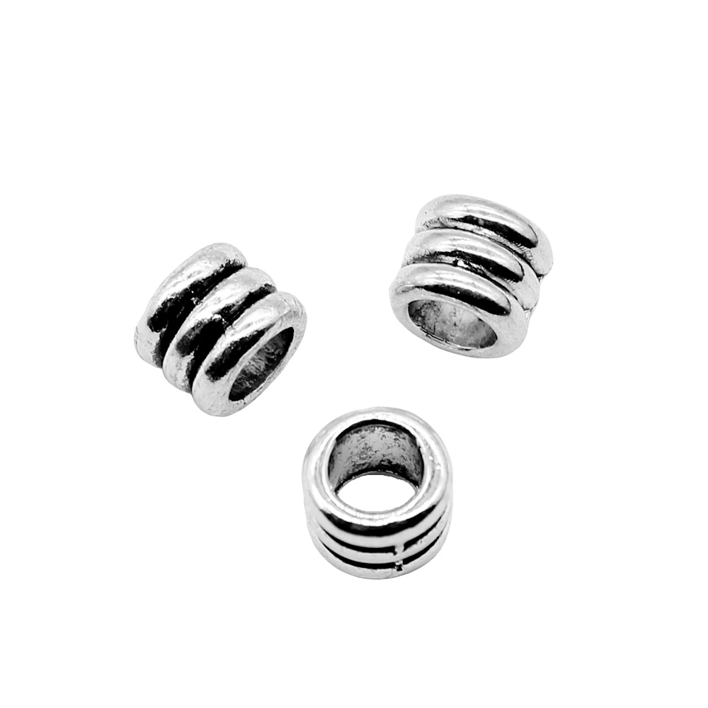 

500pcs 6x6x5mm Spacer Beads Pendant Charms Wholesale Jewelry Making DIY Spacer Beads Pendants Charm Spacer Beads