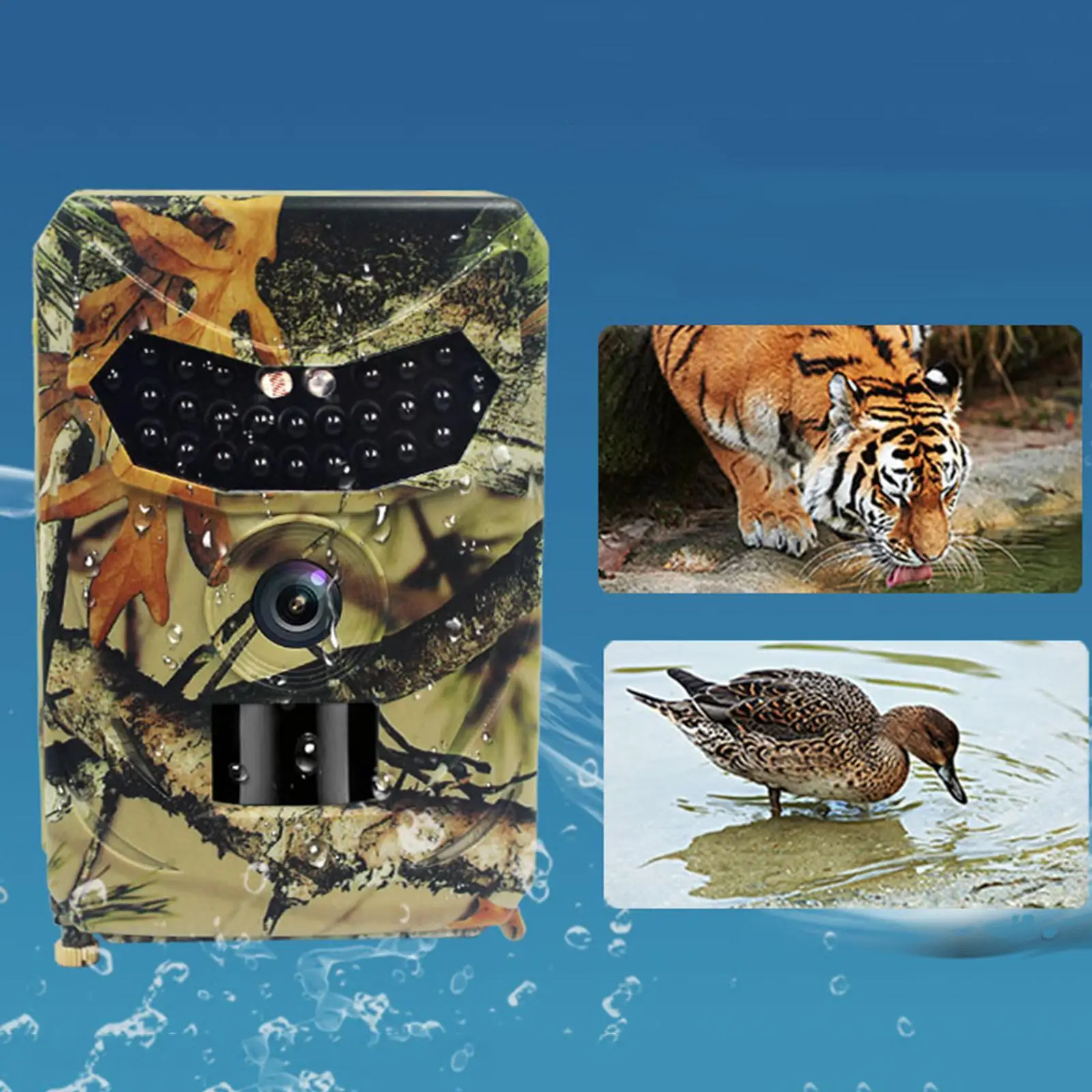 PR100 Trail Camera 940nm Night Vision infrared LED Hunting Camera 12MP Waterproof Wildlife Video Camera Night photo traps