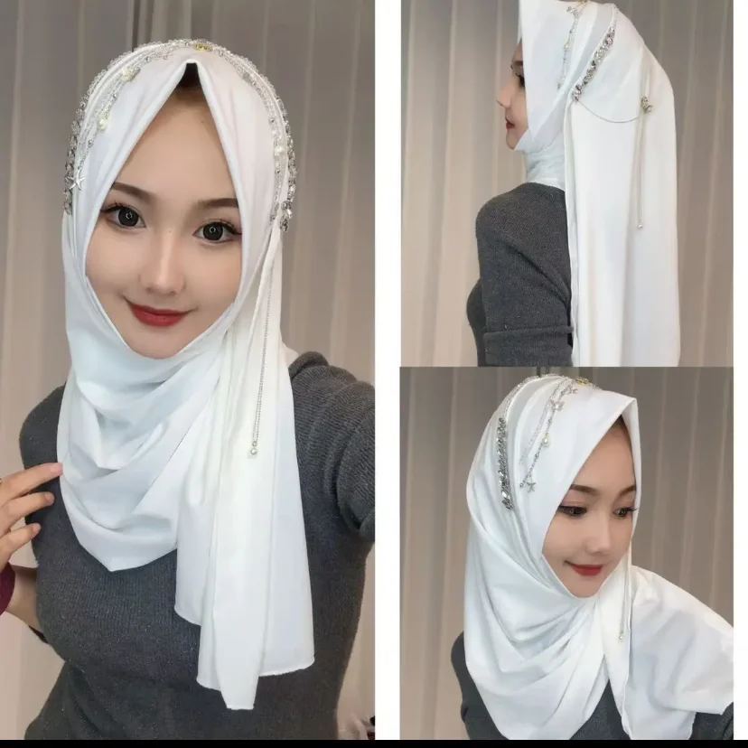 Muslim Wraps Instant Hijabs, Casual Winter Fashion, Islam Muslim Hijabs, 2024