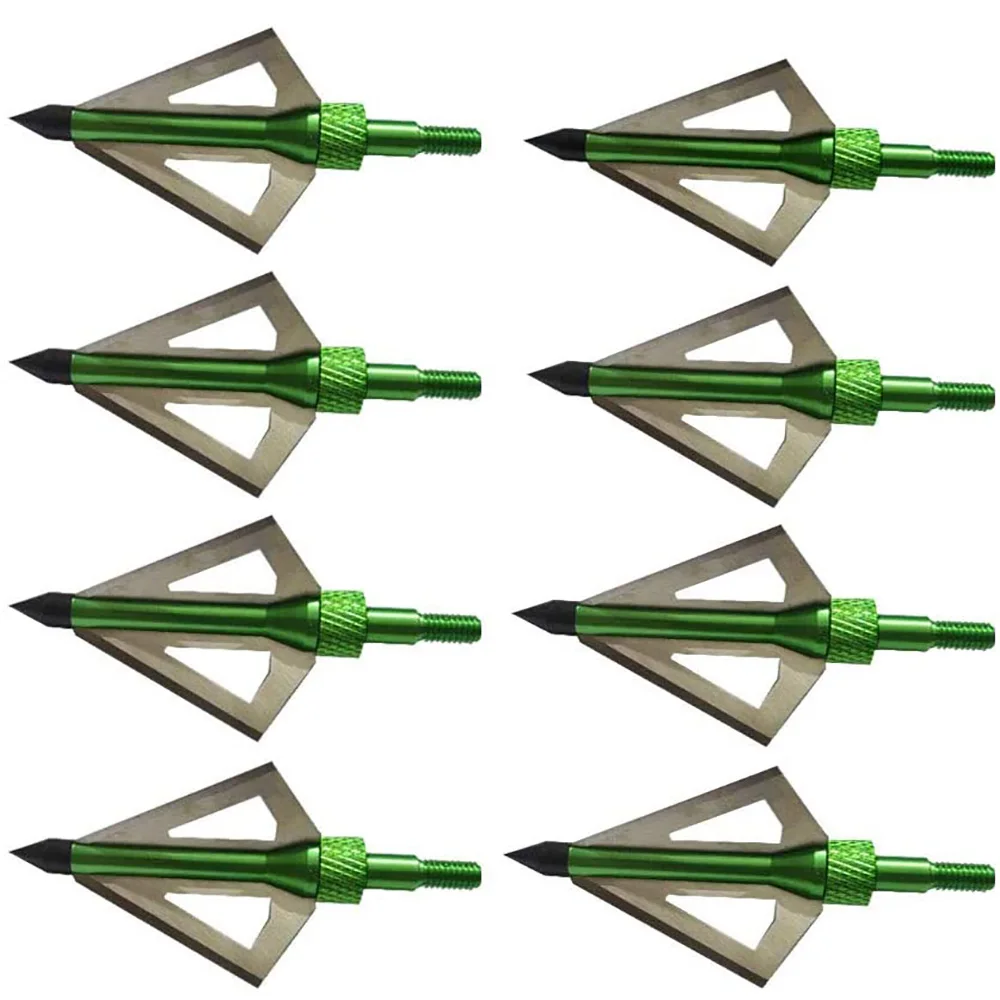 

Broadheads 100 Grain - Crossbow Broadheads 3 Blades Arrow Tips Archery Broadheads for Hunting and Shooting with Storage Case