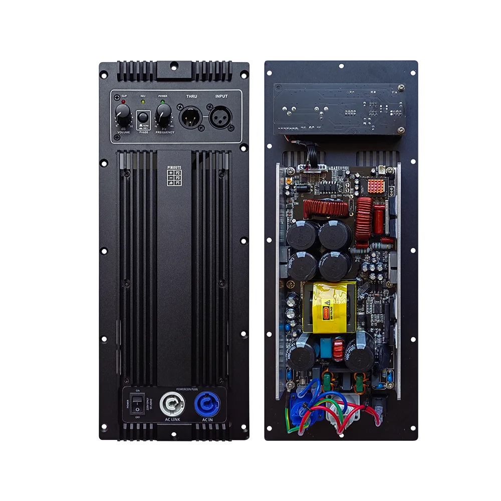 ShennDare PDA1001+PRE Audio Amplifier Module 1x1200W 4OHM Active Speaker Amplifier Module Subwoofer Full Range Speaker Preamp