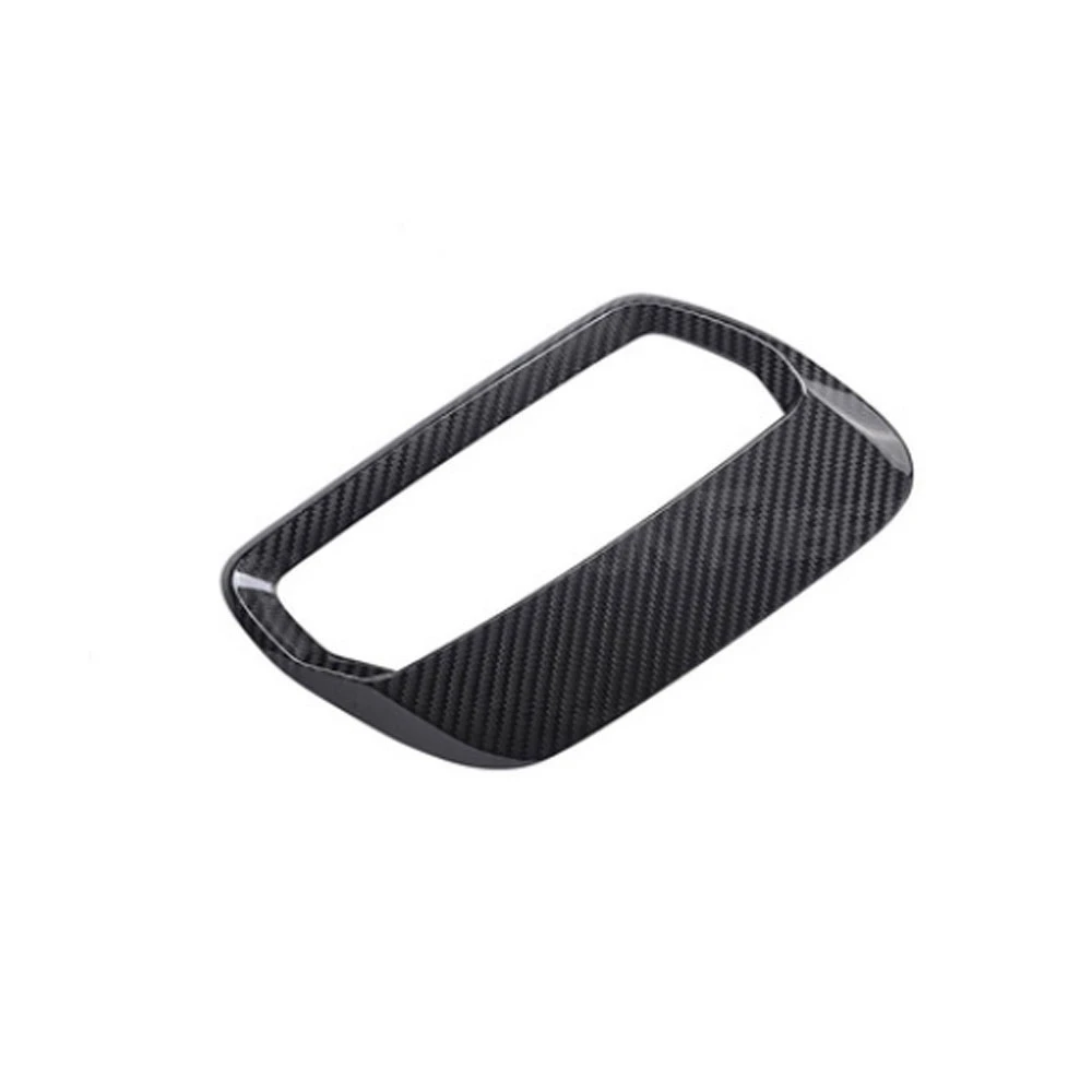 Carbon Fiber Hood Engine Air Vent Cover Trim for Ford Mustang 2018-2020 Engine Air Vent Outlet Cover Trim Car