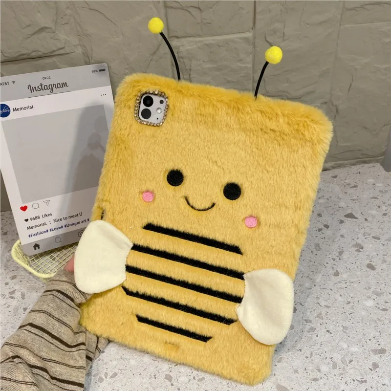 

3D-чехол для планшета в форме плюшевой пчелы с держателем для карандашей для Huawei MatePad Air 11.5/11.5S (2023-2025) Pro 12.6 (2021/2022)