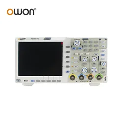 OWON XDS3104E Oscilloscopio digitale a 4 canali 100 MHz XDS3064E 60 MHz 1 GS/s 4CH Touchscreen da 8 pollici I2C SPI RS232 CAN BUS Decording