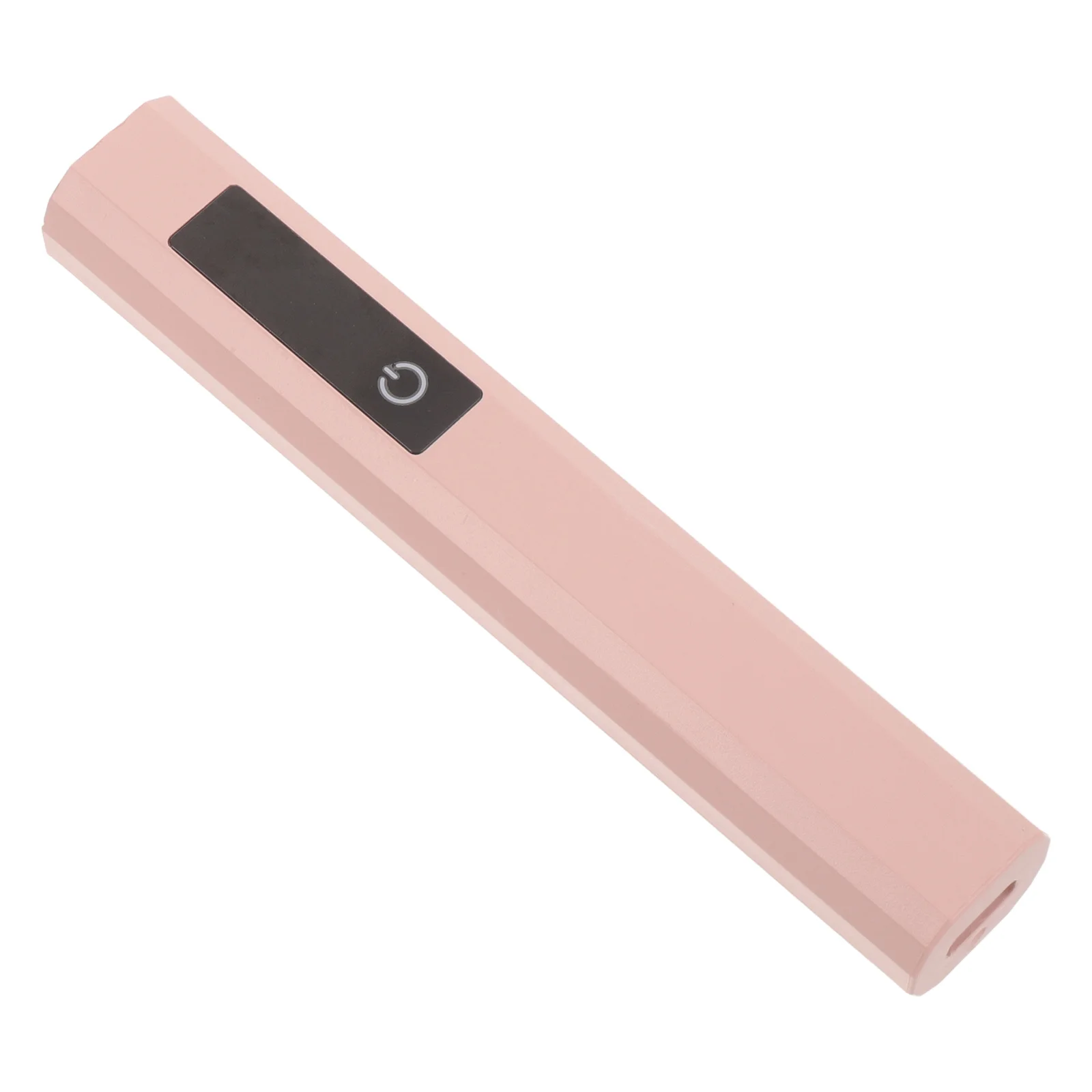 Mini Portable Pink Nail Lamp Handheld Cordless LED Nail Dryer Fast Curing Light for Gel Polish Home Manicure Light