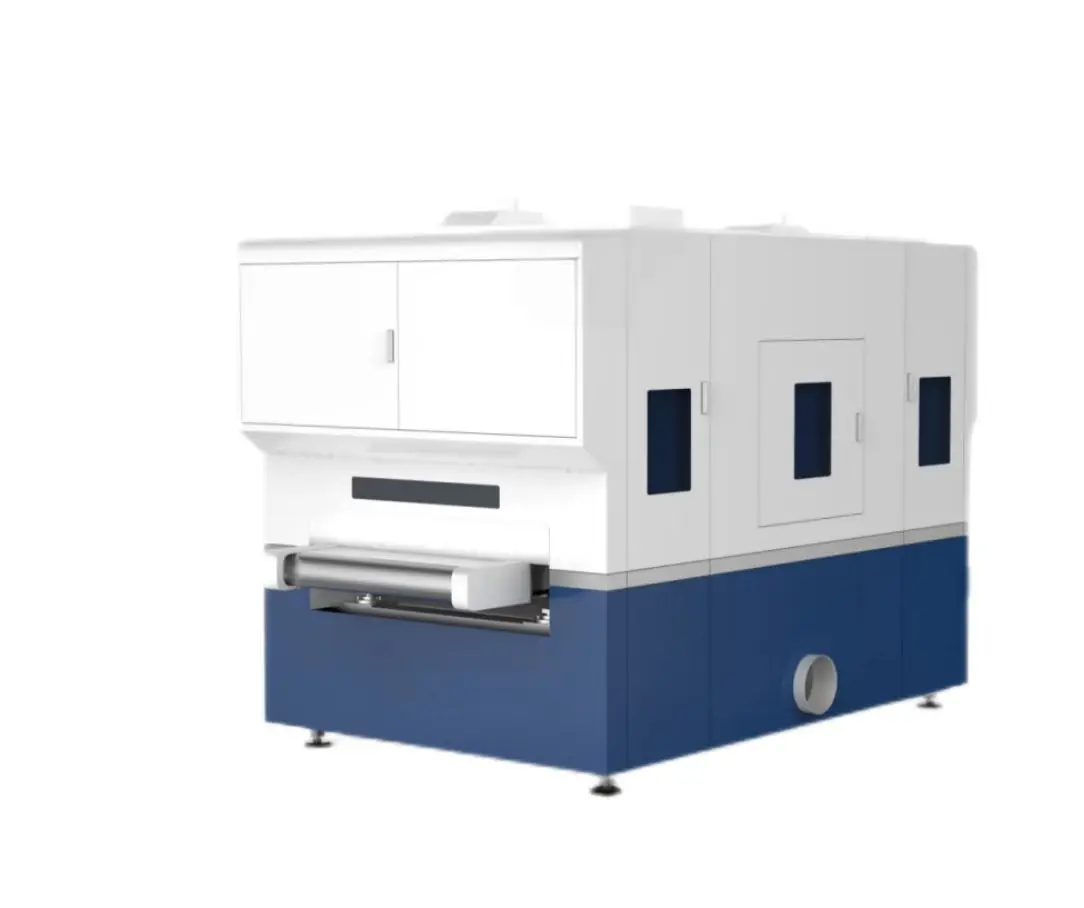 High Efficiency Automatic Wide Belt Deburring Machine Stainless Steel Sheet Polishing Deburring Machine